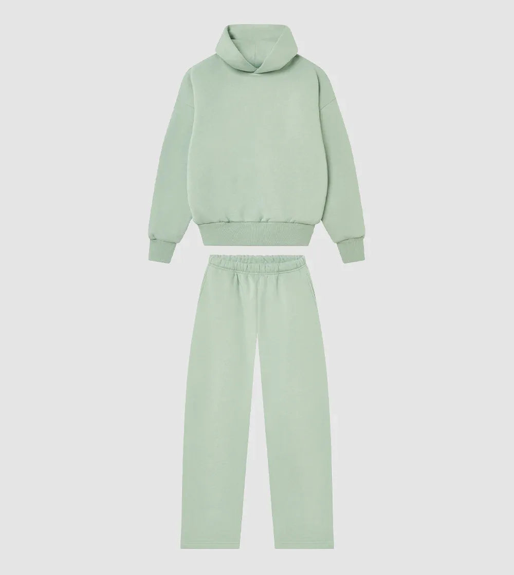 Y2k Tracksuit Men Clothes 2025 New Solid Color Hoodie Mens Pullover Sweatshirt Fashion Harajuku Hoodies Sweatpants Streetwear