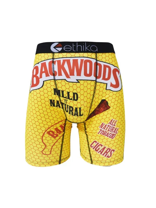 ETHIKA Men's Underwear Boxers Sexy Fashion Print Panties Lenceria Man Underpants Boxershorts Trunks Mens Boxer Briefs PLus Size