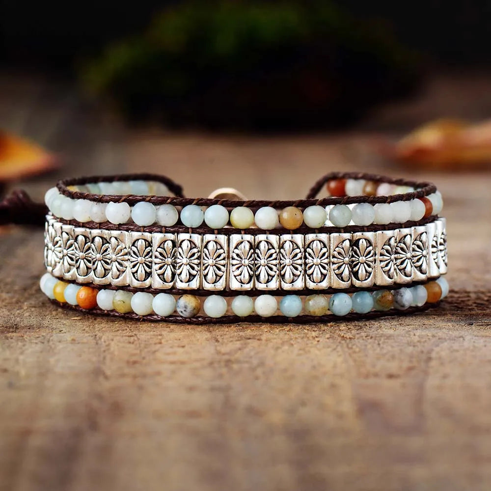 Punk Bangles Bracelets Femme Hiphop Couples Bracelets Tibetan Beads Bracelets Steampunk Lover Bracelet Lovers Jewelry