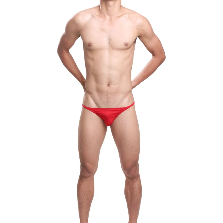 Men Underwear Cotton Briefs Shorts Homme Solid U Convex Pouch Low Waist Panties Man Underpants Cueca calzoncillo Plus Size M-XXL