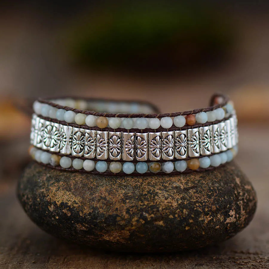 Punk Bangles Bracelets Femme Hiphop Couples Bracelets Tibetan Beads Bracelets Steampunk Lover Bracelet Lovers Jewelry