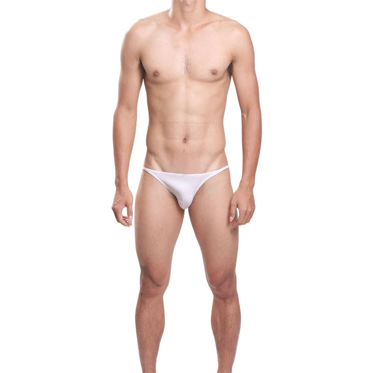 Men Underwear Cotton Briefs Shorts Homme Solid U Convex Pouch Low Waist Panties Man Underpants Cueca calzoncillo Plus Size M-XXL
