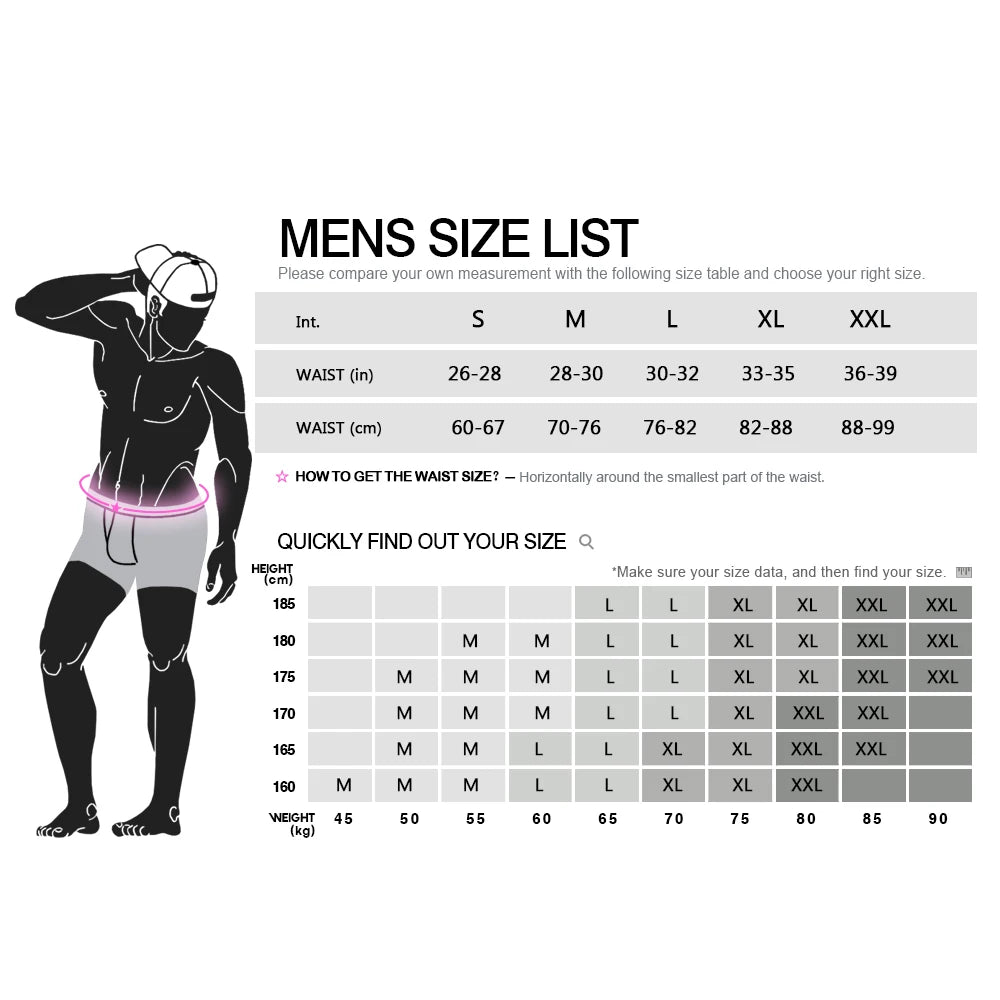 PINKHERO 1280 Men's Panties，Homens Cueca， Comfortable Cotton  Men Underwear Sexy Briefs，Patchwork Breathable Man Underpants