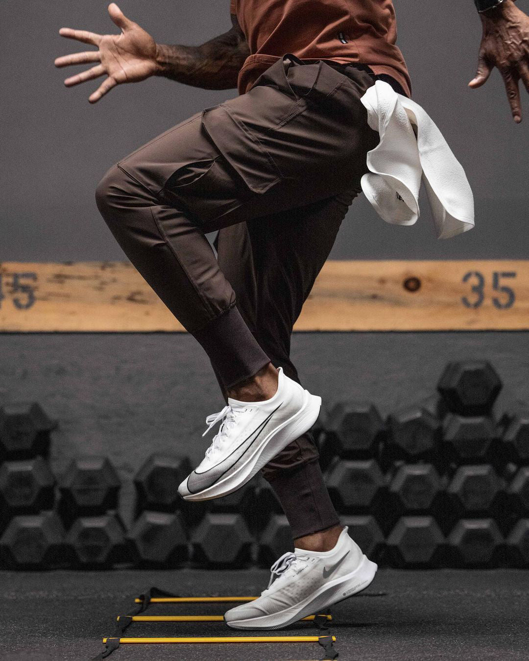 2024 New Cargo Pants Gym Men‘s Multi-Pocket Straight Bottom Cargo Pants    Sports Fitness Men Casual Trousers Track Pants