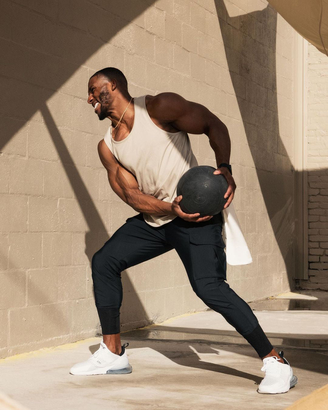 2024 New Cargo Pants Gym Men‘s Multi-Pocket Straight Bottom Cargo Pants    Sports Fitness Men Casual Trousers Track Pants