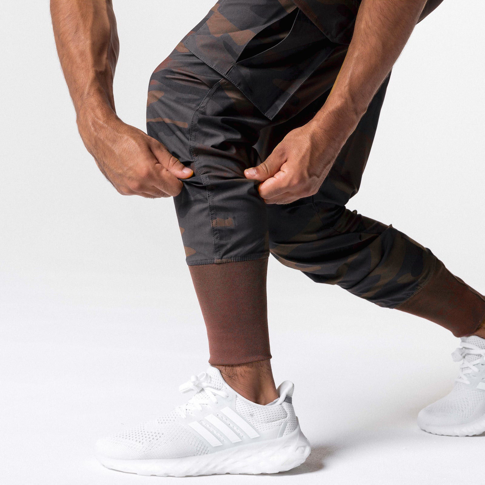 2024 New Cargo Pants Gym Men‘s Multi-Pocket Straight Bottom Cargo Pants    Sports Fitness Men Casual Trousers Track Pants