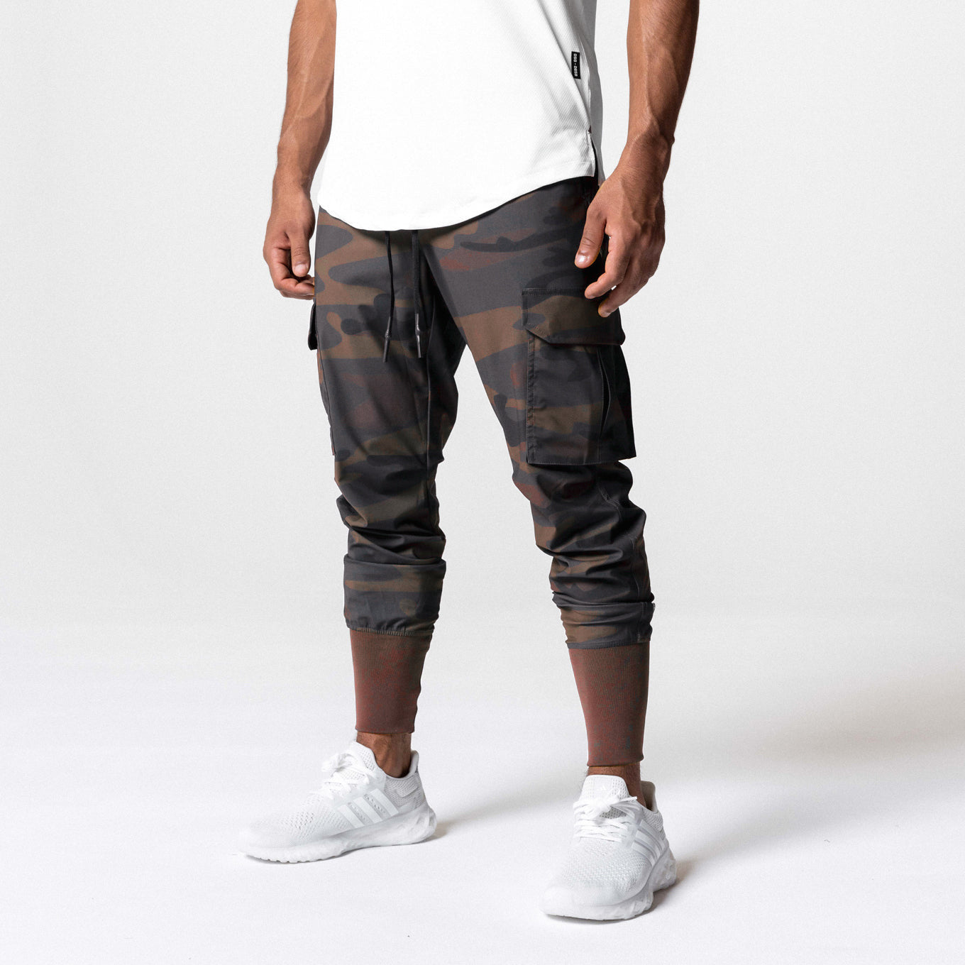 2024 New Cargo Pants Gym Men‘s Multi-Pocket Straight Bottom Cargo Pants    Sports Fitness Men Casual Trousers Track Pants