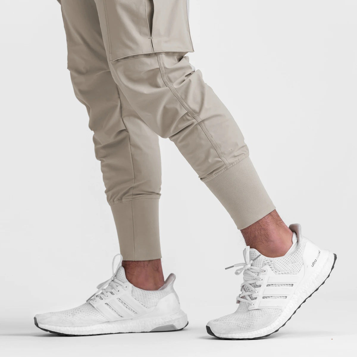 2024 New Cargo Pants Gym Men‘s Multi-Pocket Straight Bottom Cargo Pants    Sports Fitness Men Casual Trousers Track Pants