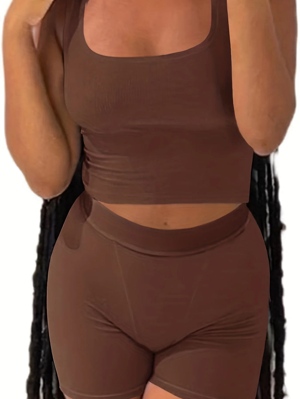 Women's Clothing Summer  Wholesale Ribbed Loungewear Women Sets  Lounge Wear Two Piece Tank Tops and Shorts Set