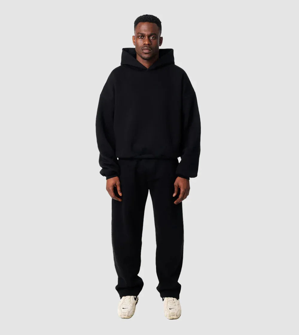 Y2k Tracksuit Men Clothes 2025 New Solid Color Hoodie Mens Pullover Sweatshirt Fashion Harajuku Hoodies Sweatpants Streetwear