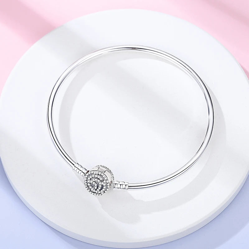 Danturn 925 Sterling Silver Bracelets Surfing, Waves and fish, Dream nets Bracelets Women Bracelets Fashion Charm Bracelets