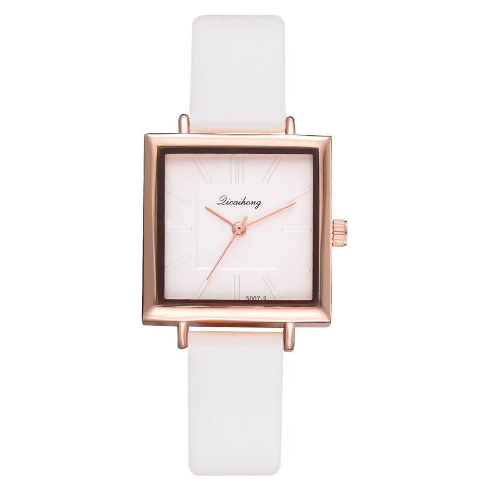 Montres Femmes Luxury Women Watches Luminous Leather Strap Digital Wristwatches Casual Business Wrist Clock Dress Reloj Mujer
