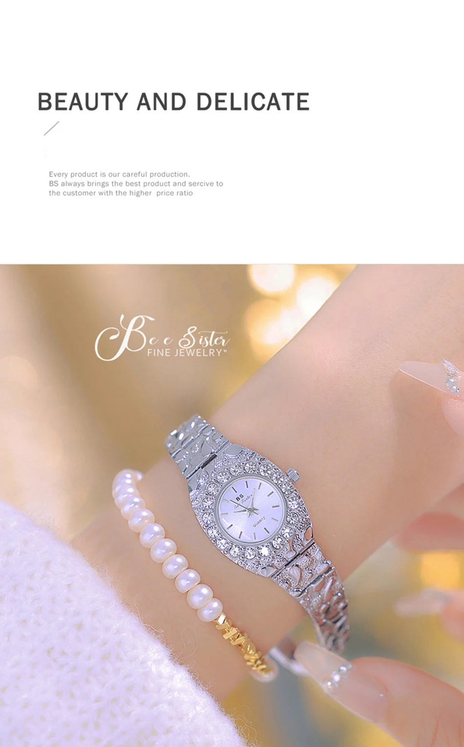 Luxury Diamond Women's Watches High Quality Golden Bracelet Fashion Quartz Wristwatch Ladies Watch Dress Gifts montres femmes