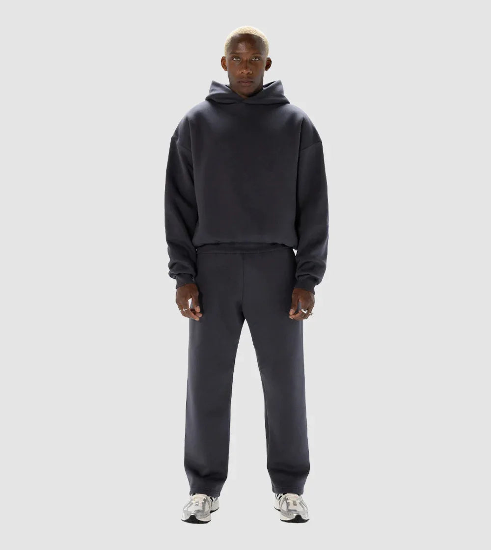 Y2k Tracksuit Men Clothes 2025 New Solid Color Hoodie Mens Pullover Sweatshirt Fashion Harajuku Hoodies Sweatpants Streetwear