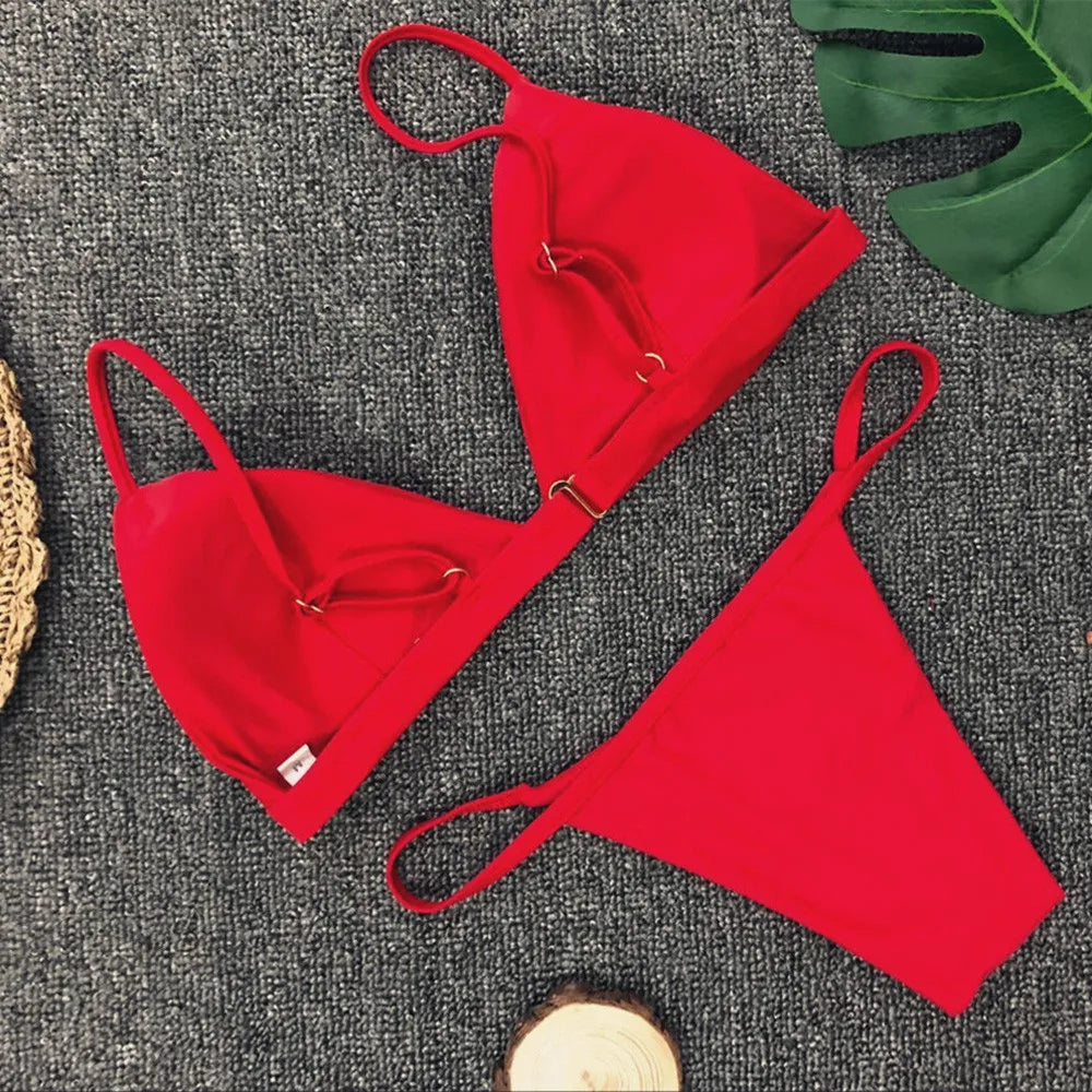 Bikinis Sexy Women'S Trendy Swimwear Swimsuit Bathing Suits Push Up Bra Swimwear Female Bathing Suit Beachwear Bikini Set