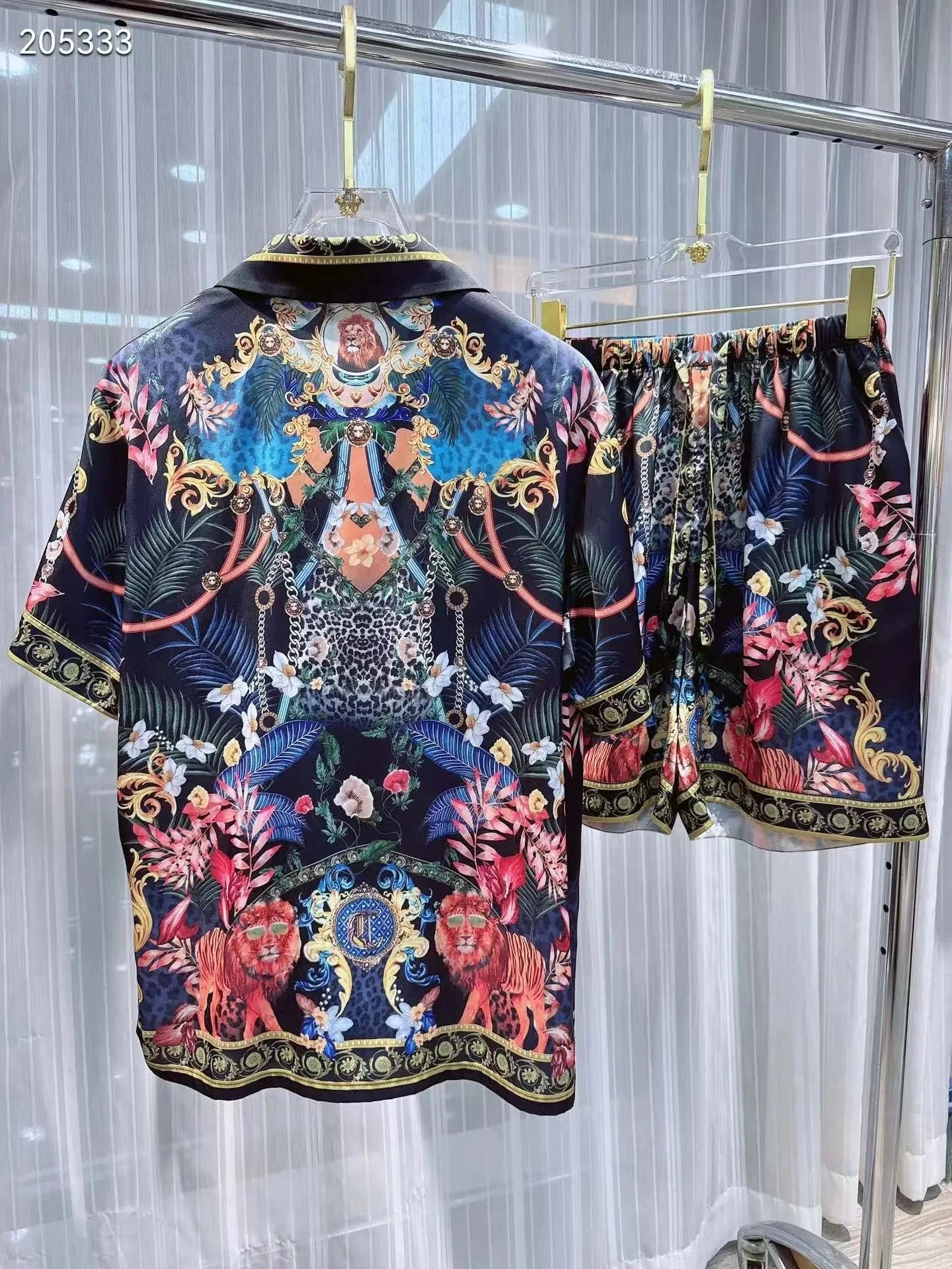 Fashion men sets 2025 Popular European Design party style men's Clothing