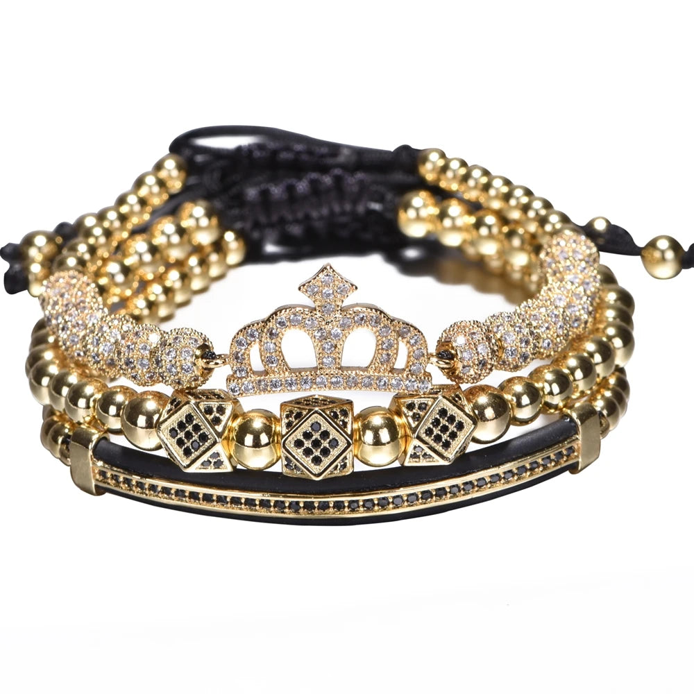 Trendy customized Bracelets Men Jewelry braid Bracelets DR0606