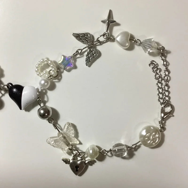 Gojo and Geto matching bracelets, couple bracelets, couple gifts,jujutsu kaisen, gojo geto, magnetic bracelets