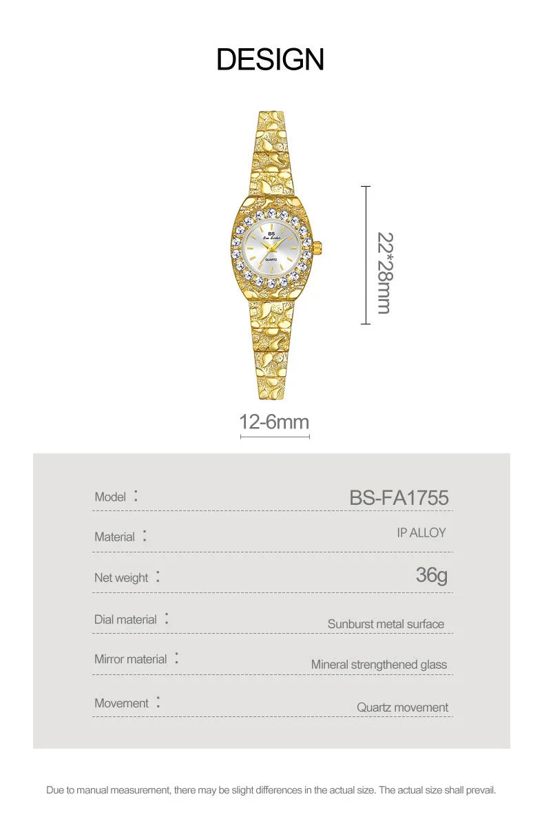 Luxury Diamond Women's Watches High Quality Golden Bracelet Fashion Quartz Wristwatch Ladies Watch Dress Gifts montres femmes