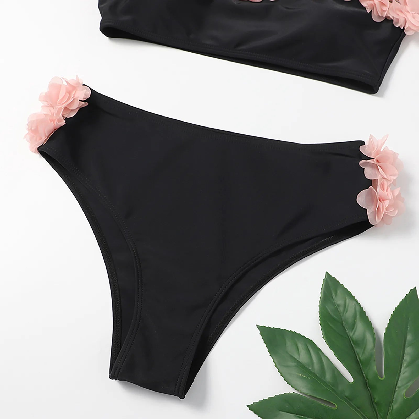 Sexy Bathing Suits For Women Two Piece Swimsuits Split One Set Swimsuit Gradient Women'S Bikini High Waist Beachwear Strapless