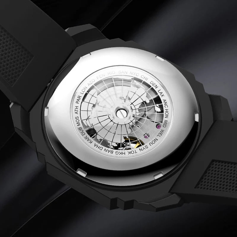 PAGANI DESIGNS Mens Mechanical Watch Luxury Sports Automatic Watches for Men Stainless Steel Waterproof Wristwatch Reloj montres