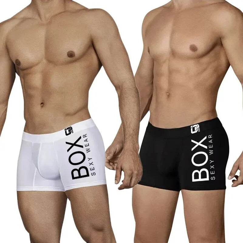 4Pcs Man Underpants Boxershorts Cotton Male Breathable Underwear Men's Panties Soft Boxer Underpants