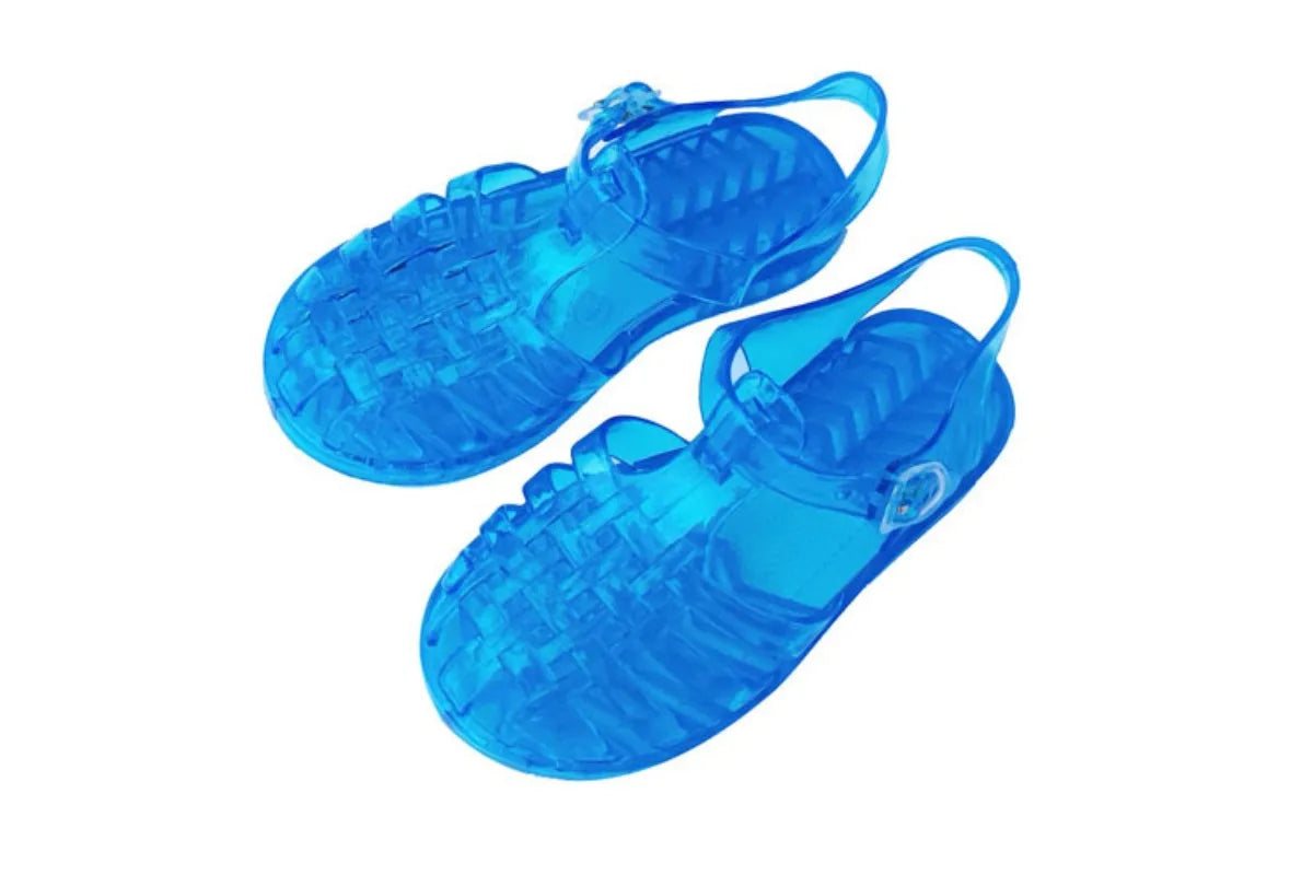 Summer New Sandal Princess Crystal Shoes Boy Girl Children Cave Shoe Kid Jelly Glitter Baby Roman Beach Sandals Toddler Slippers