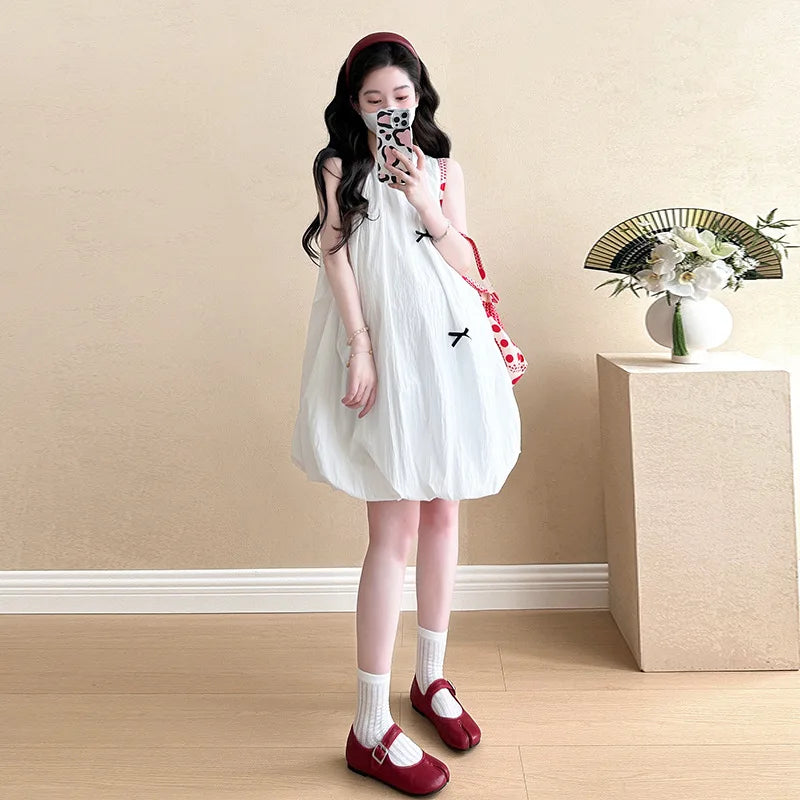 Pregnant Women's Clothing 2025 Summer New Loose and Fashionable Temperament Age Reducing Dress
