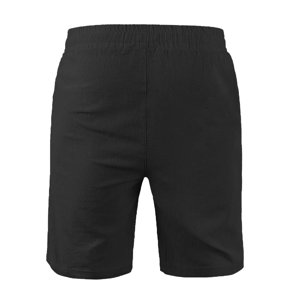 Men's Casual Solid Color Shorts Summer Breathable Fitness Jogging Sport Short Fashion Beach Shorts Men Clothes