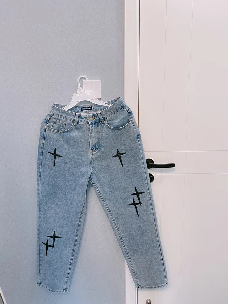 Wide Leg Cargo Pants men Streetwear Baggy men Jeans pants Fashion Straight Male men Clothing streetwear cargo pants y2k clothes