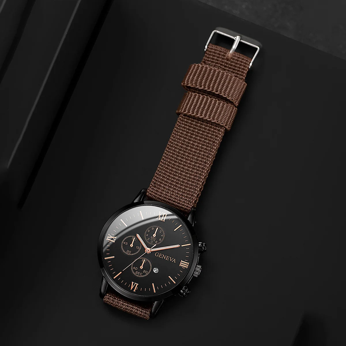 4/5PCS Fashion Men Watches Casual Male's Quartz Watch Bracelets Set Relogio Masculino Reloj Hombre（Without Box）
