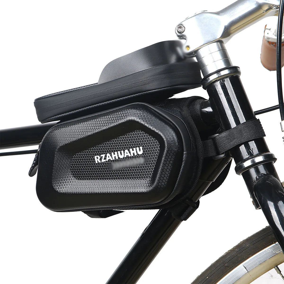 Bicycle bag, pipe bag, front beam bag, waterproof mountain bike front bag, mobile phone bag, hanging bag, saddle bag, riding bag