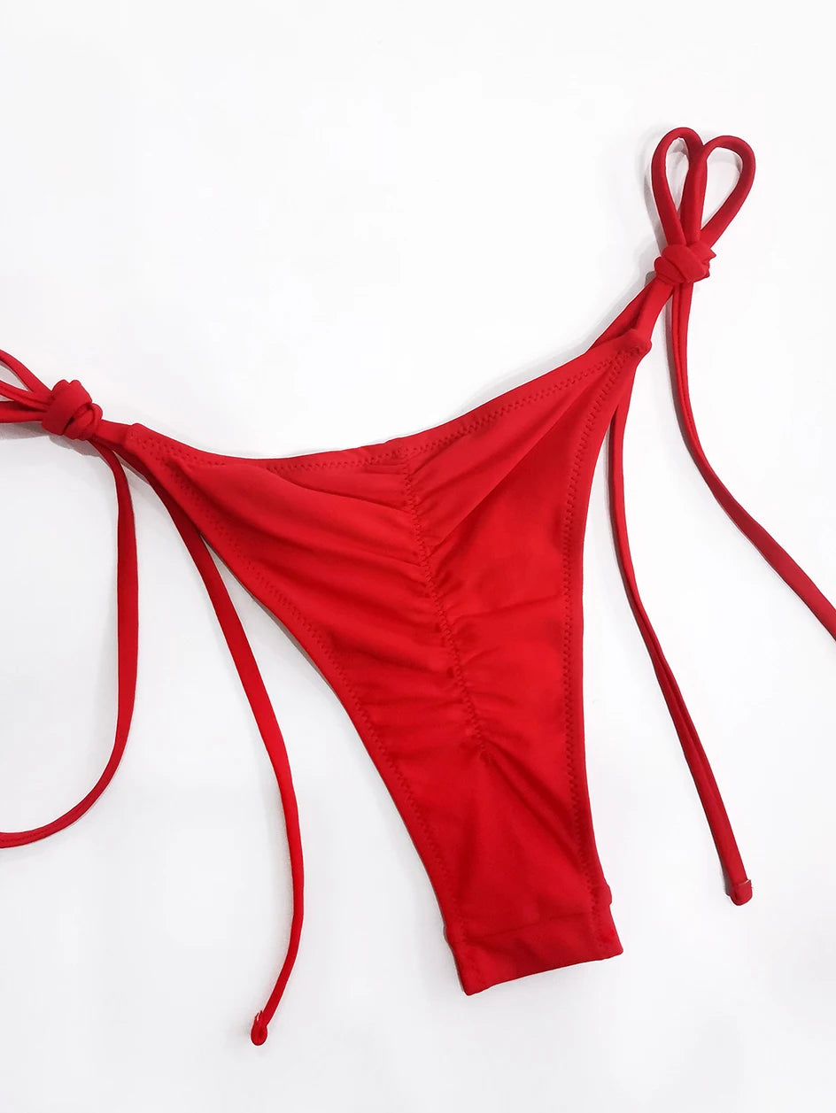 Sexy Bikini 2025 Swimsuit Woman Push Up Swimwear Swimming for Woman Bathing Suits Mini Thong Bikinis Sets 2 Pieces Beach Wear