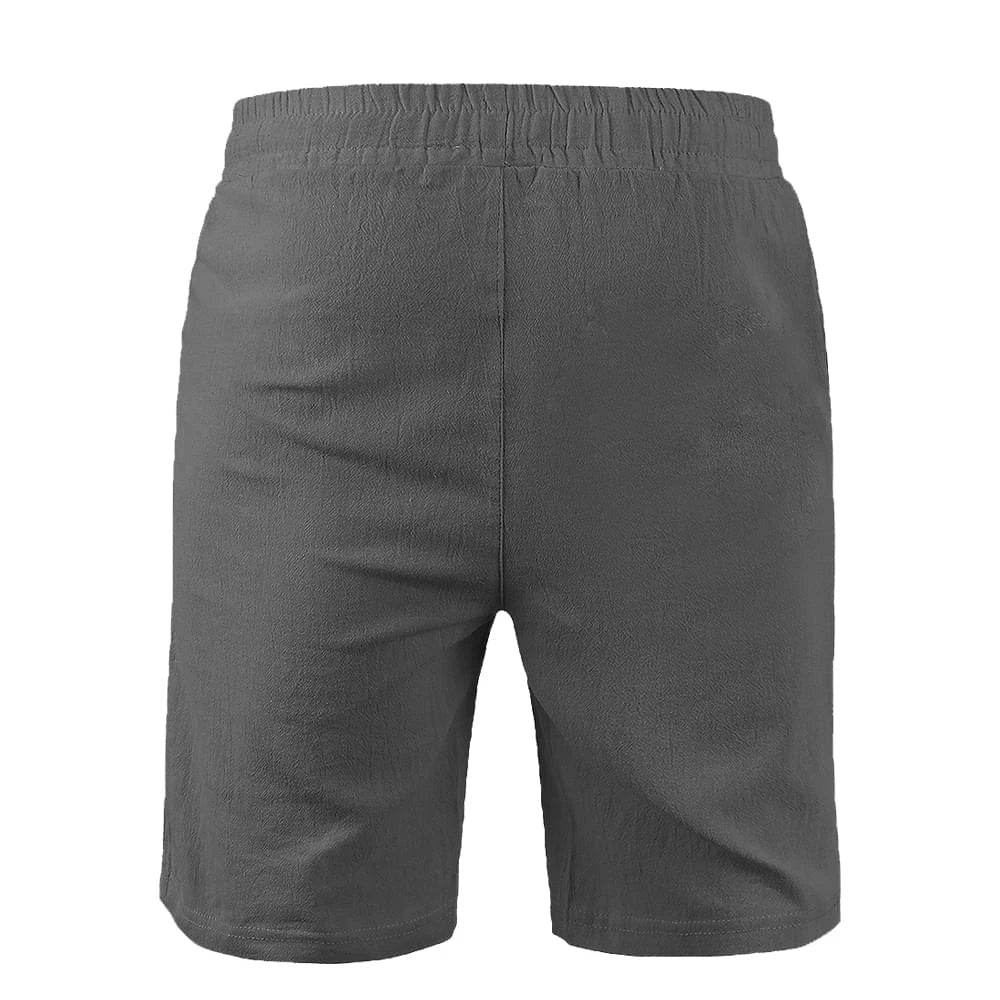 Men's Casual Solid Color Shorts Summer Breathable Fitness Jogging Sport Short Fashion Beach Shorts Men Clothes
