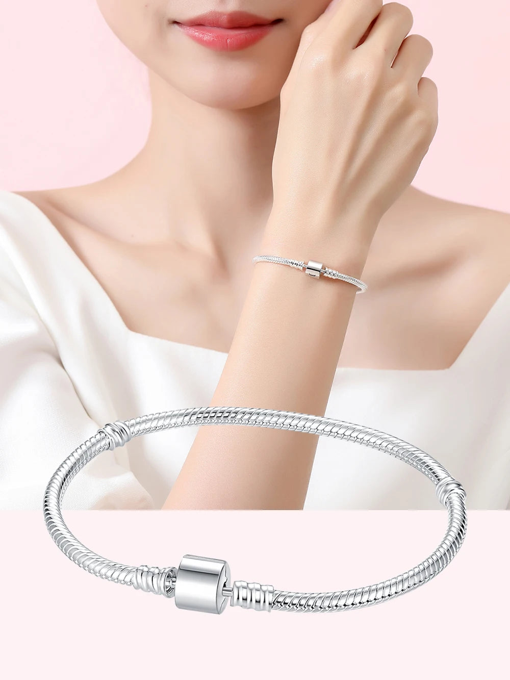 Danturn 925 Sterling Silver Bracelets Crown Butterfly Bus Sisterly Love Cherry Bracelets Women Bracelets Fashion Charm Bracelets