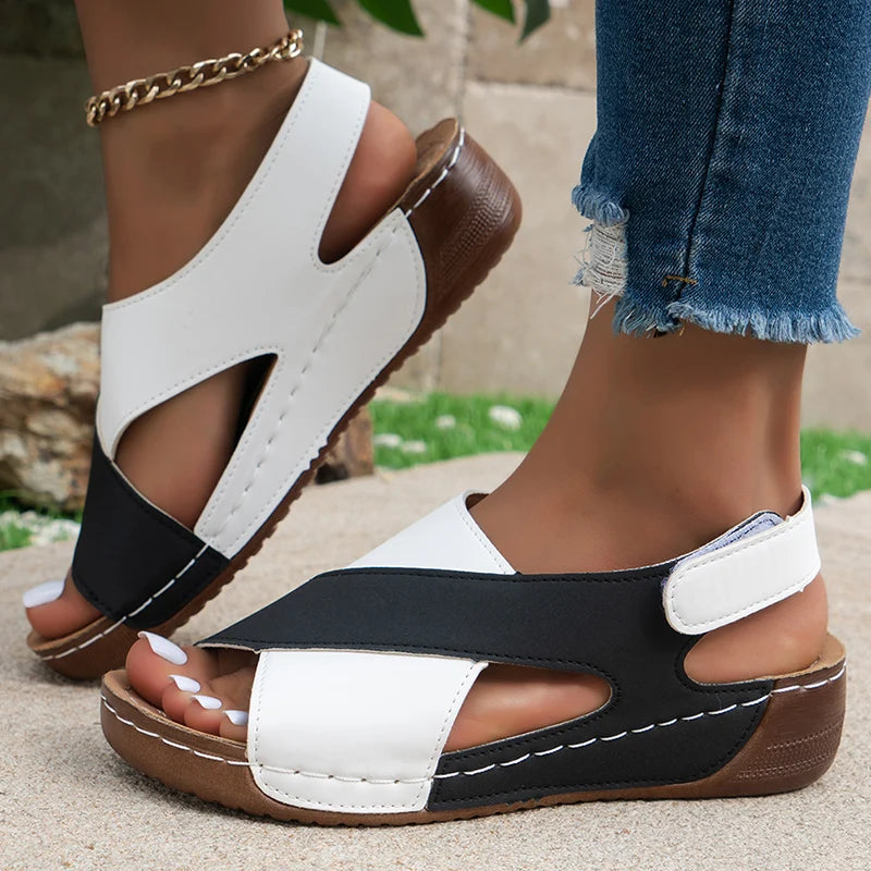 Shoes Sandals Women Summer Plus Size Women's Sandals Soft Sandals Woman Wedge Shoes Woman Casual Female Footwear Women Sandal