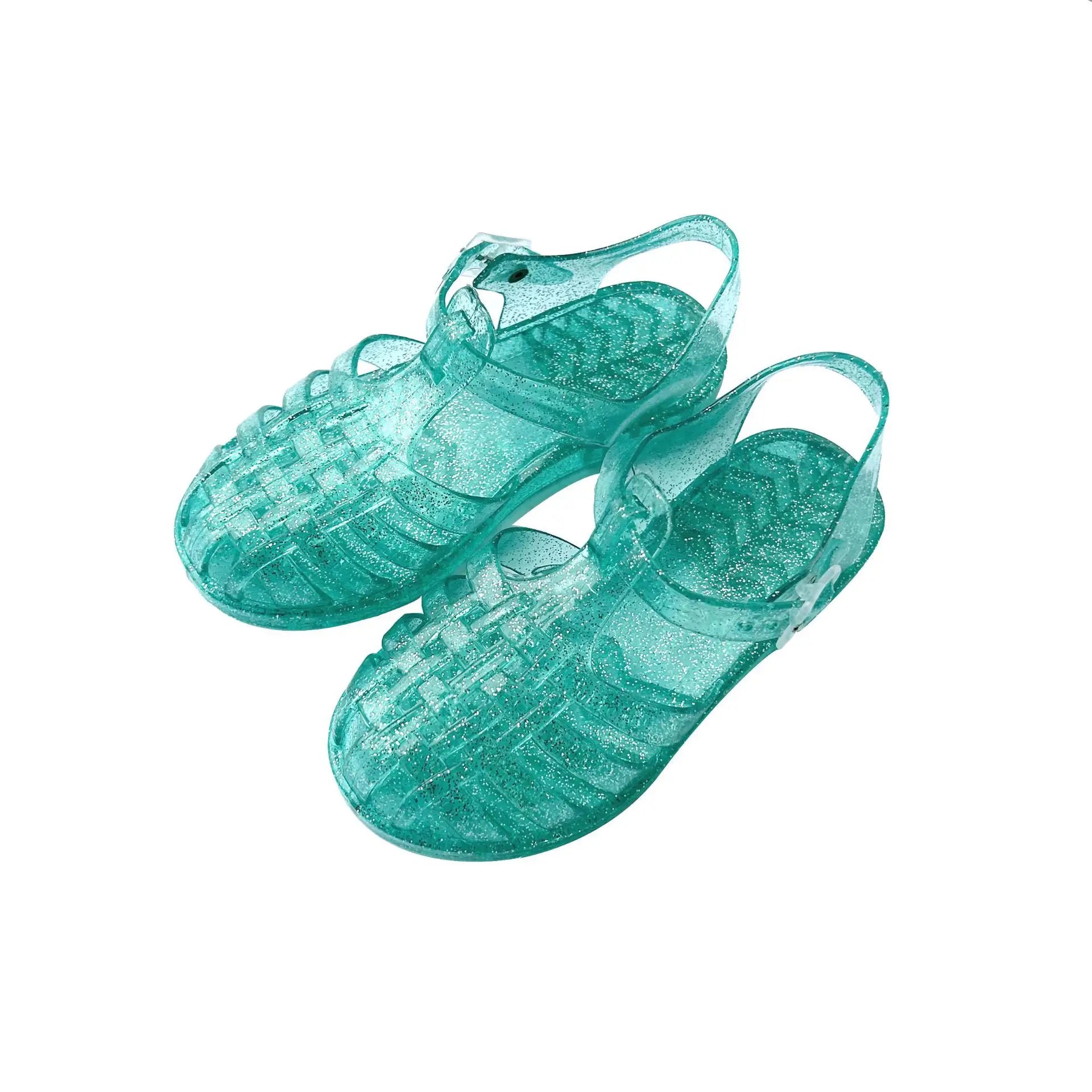 Summer New Sandal Princess Crystal Shoes Boy Girl Children Cave Shoe Kid Jelly Glitter Baby Roman Beach Sandals Toddler Slippers