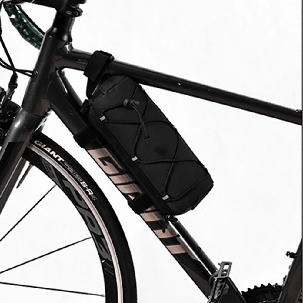 bicycle bag for driving, waterproof storage bag, outdoor cycling, large capacity bike first bag, mountain bike front bag