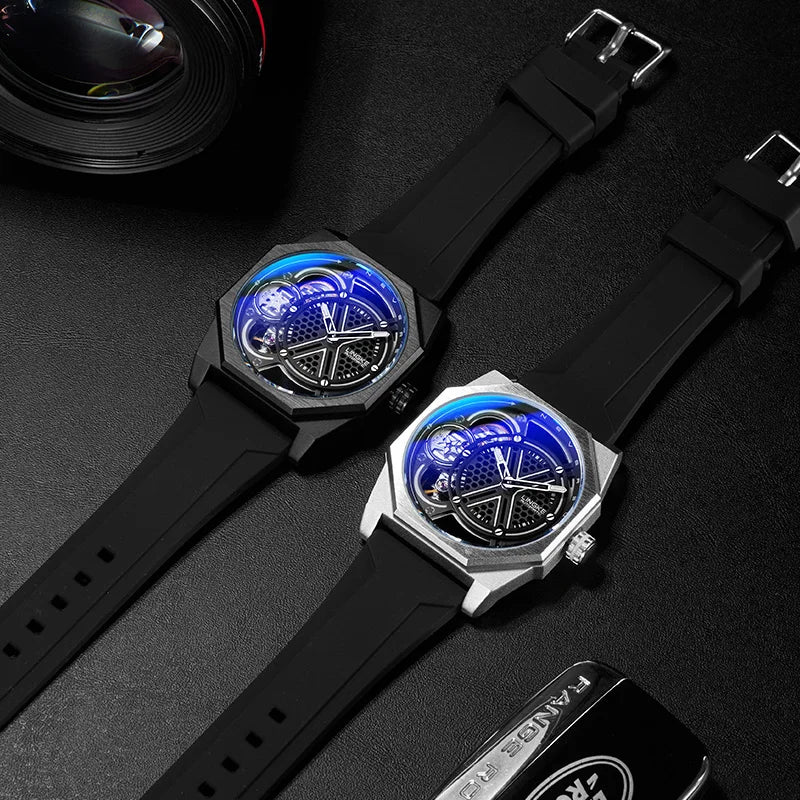 PAGANI DESIGNS Mens Mechanical Watch Luxury Sports Automatic Watches for Men Stainless Steel Waterproof Wristwatch Reloj montres