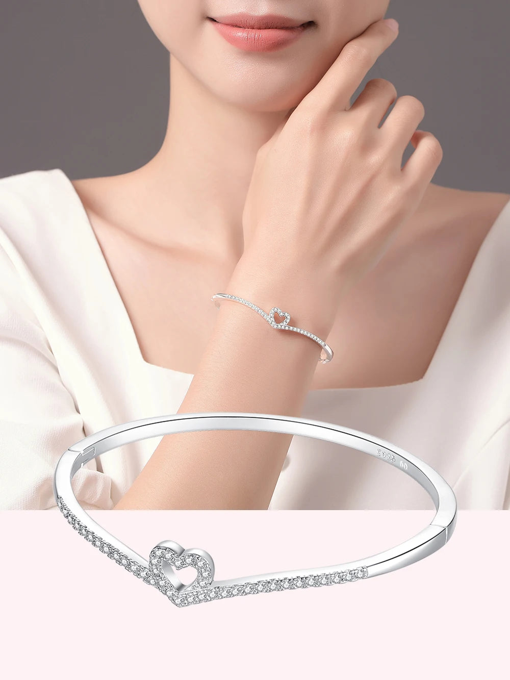 Danturn 925 Sterling Silver Bracelets Crown Butterfly Bus Sisterly Love Cherry Bracelets Women Bracelets Fashion Charm Bracelets