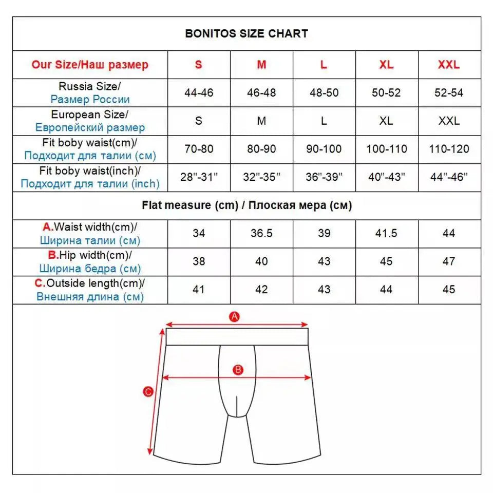 Fashion Long mens boxers Polyester underwear for man underpants Sexy Men's panties Comfortable Stretch boxer shorts men