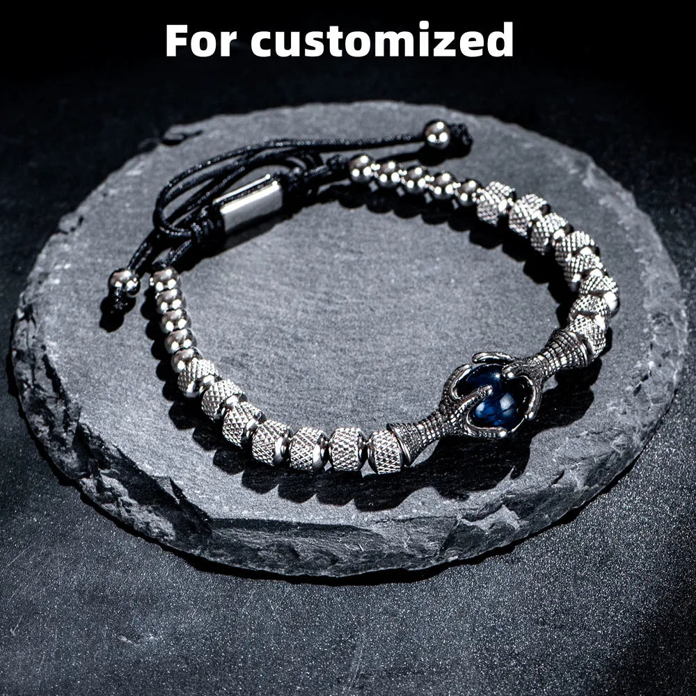 Trendy customized Bracelets Men Jewelry braid Bracelets DR0606
