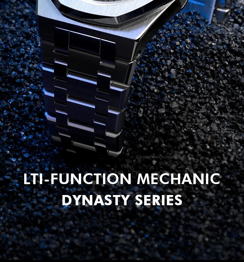 SEIKO NH36A Mechanical Watches for Man Luxury Brand IW CARNIVAL Watch Automatic Sapphire Luminous 5bar Waterproof Montres Hommes