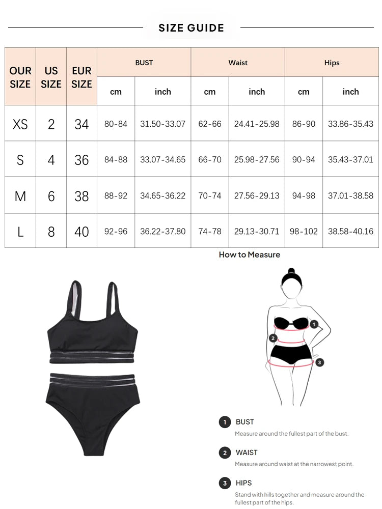 Women's Tank Top Push Up Swimsuit 2 Piece High Waisted Bikini Set for Women Color Block Bikinis Tummy Control Bathing Suit