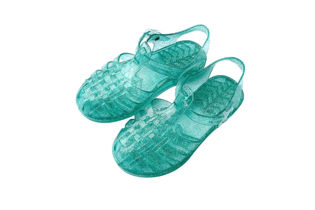 Summer New Sandal Princess Crystal Shoes Boy Girl Children Cave Shoe Kid Jelly Glitter Baby Roman Beach Sandals Toddler Slippers