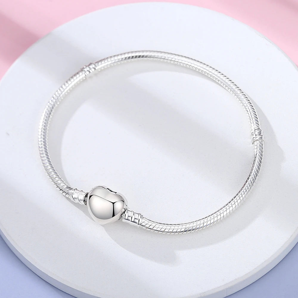 Danturn 925 Sterling Silver Bracelets Crown Butterfly Bus Sisterly Love Cherry Bracelets Women Bracelets Fashion Charm Bracelets