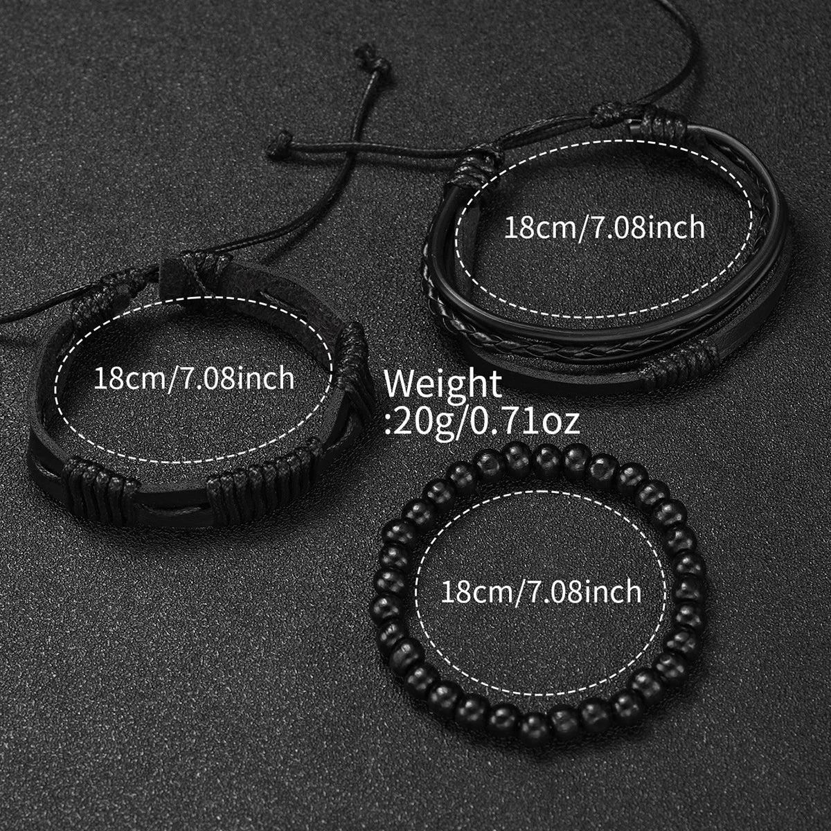 4/5PCS Fashion Men Watches Casual Male's Quartz Watch Bracelets Set Relogio Masculino Reloj Hombre（Without Box）