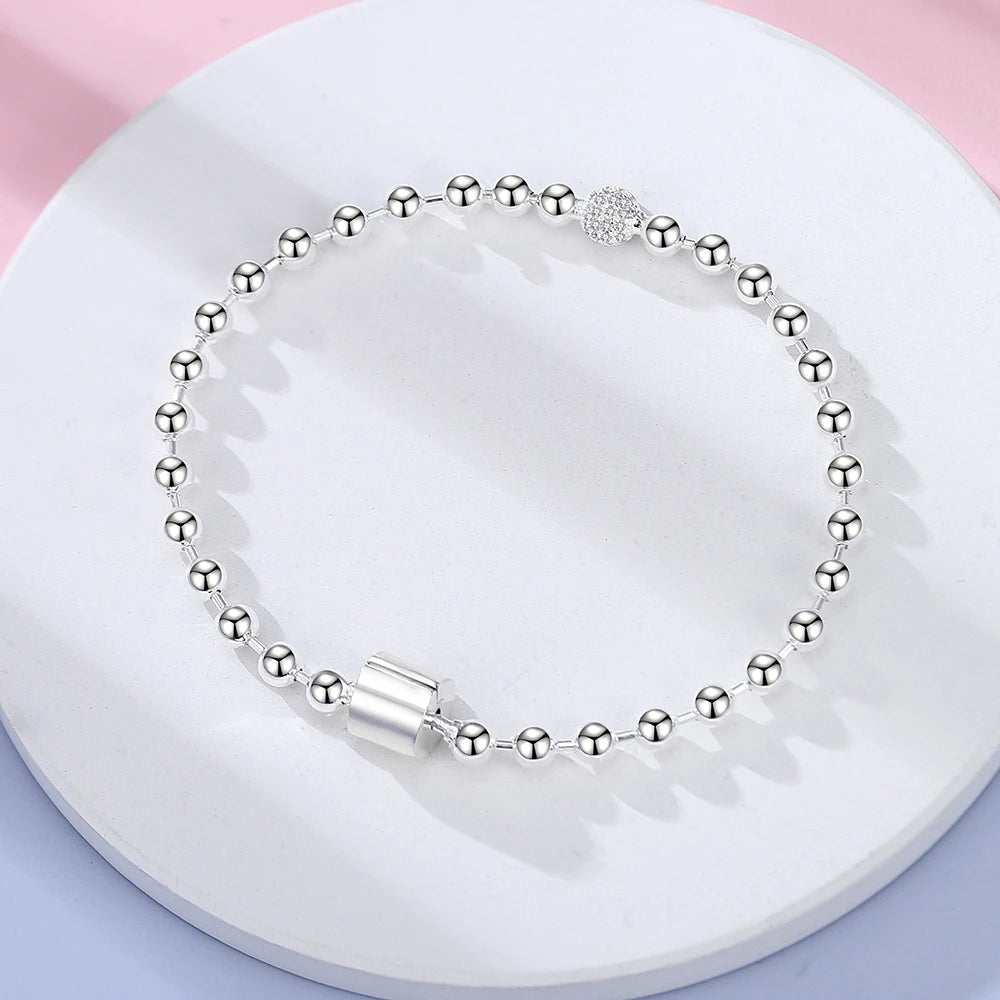 Danturn 925 Sterling Silver Bracelets Crown Butterfly Bus Sisterly Love Cherry Bracelets Women Bracelets Fashion Charm Bracelets