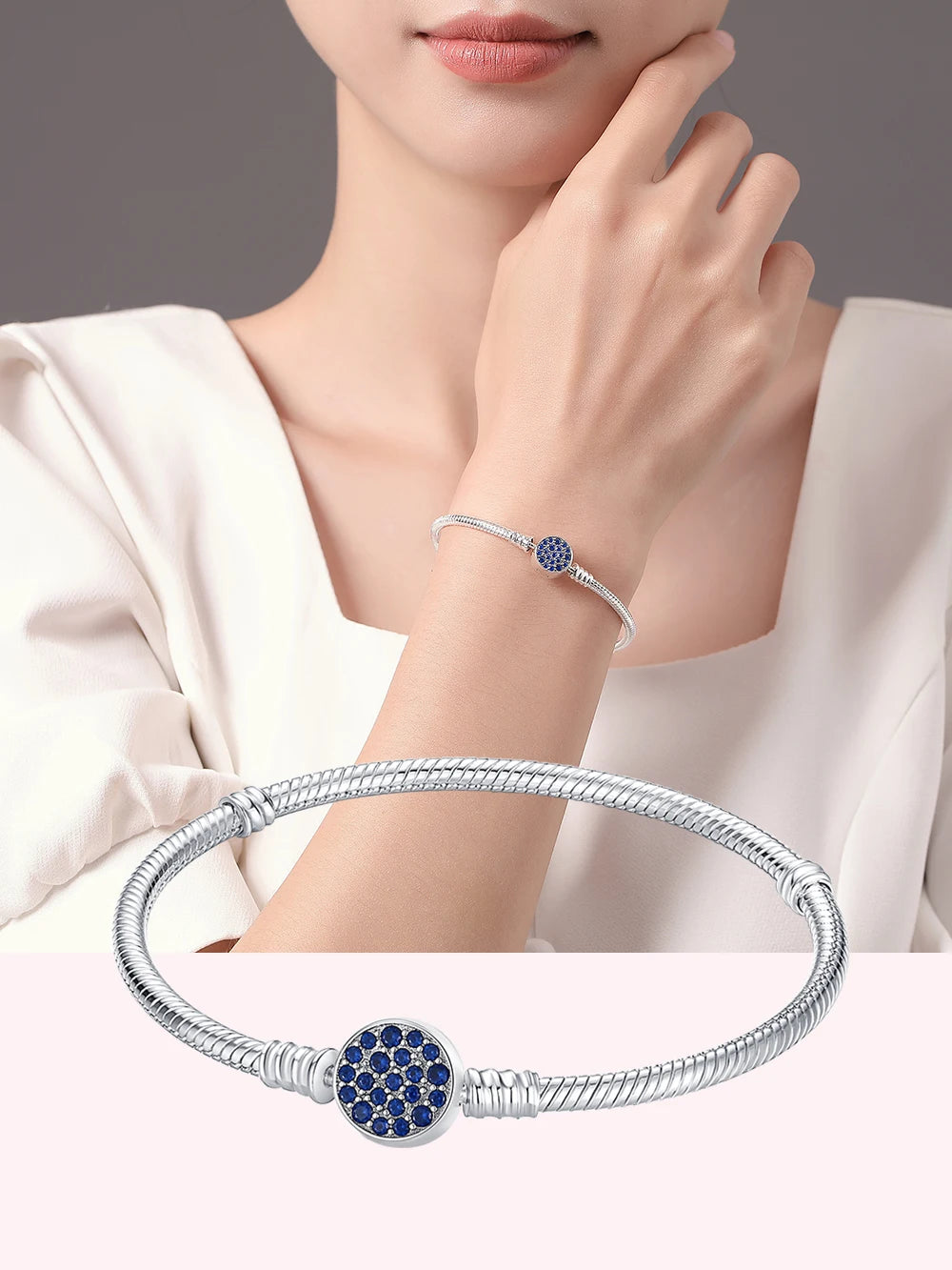 Danturn 925 Sterling Silver Bracelets Crown Butterfly Bus Sisterly Love Cherry Bracelets Women Bracelets Fashion Charm Bracelets