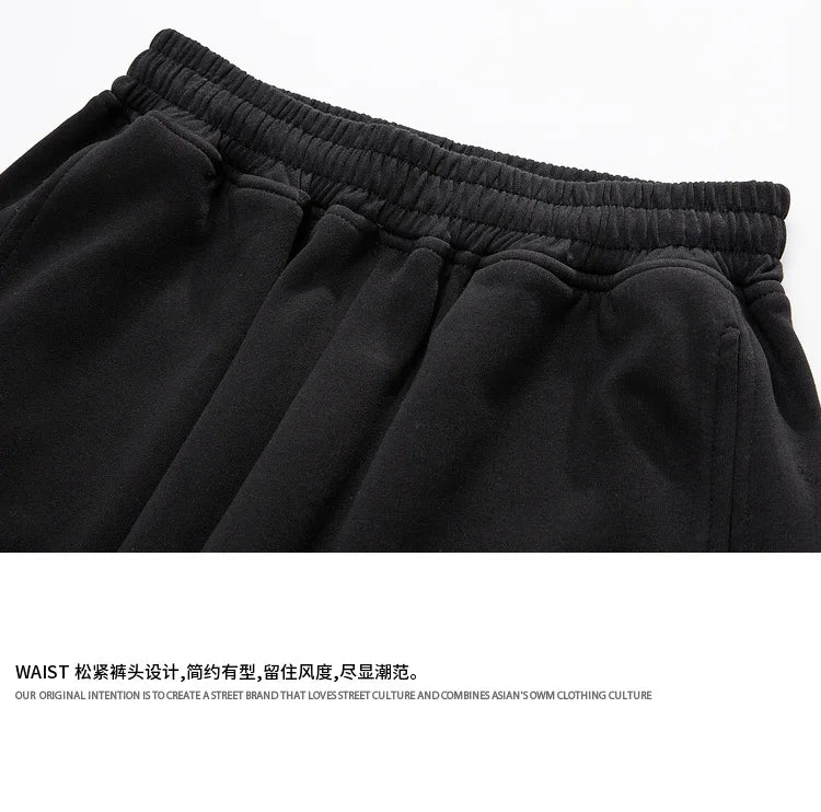 Y2k Tracksuit Men Clothes 2025 New Solid Color Hoodie Mens Pullover Sweatshirt Fashion Harajuku Hoodies Sweatpants Streetwear